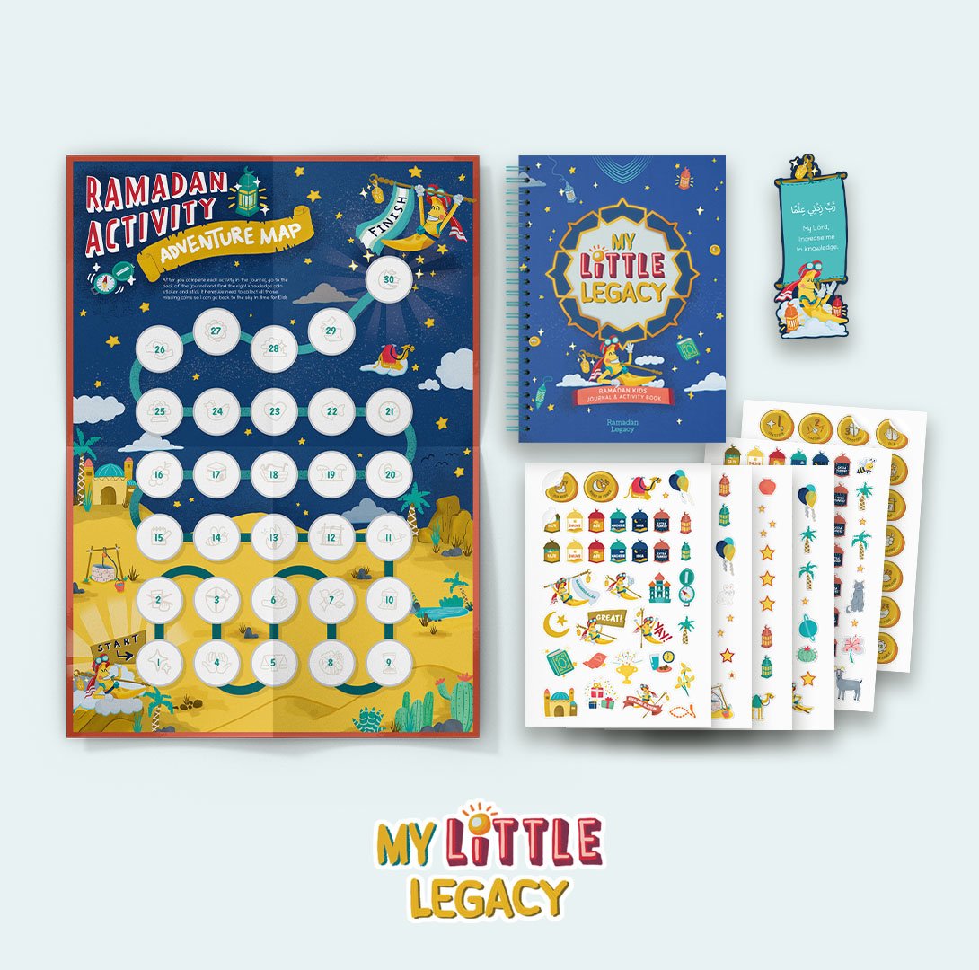 Ramadan Kids Activity Book, Ramadan Kids Journal & Activity Book