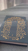 Black Islamic Journal Notebook with Gold Geometric Cover Design