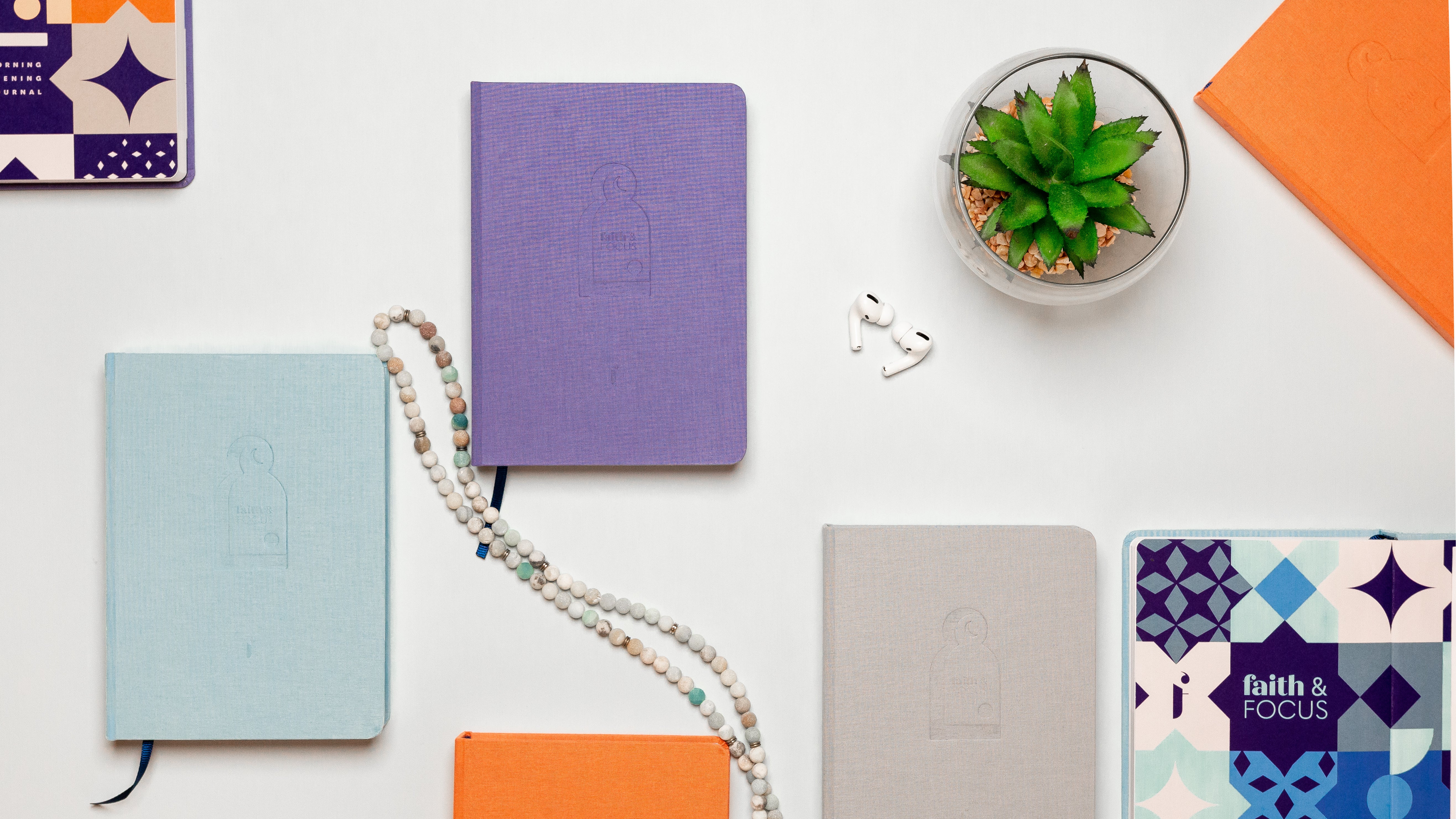 Muslim Productivity Journal, Faith & Focus Daily Muslim Productivity Planner & Journal